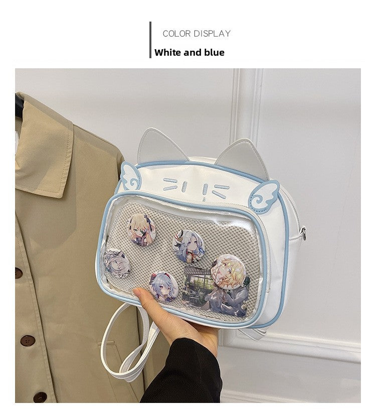 Bolso bandolera de gato mecánico estilo Y2K | GATOKOOL
