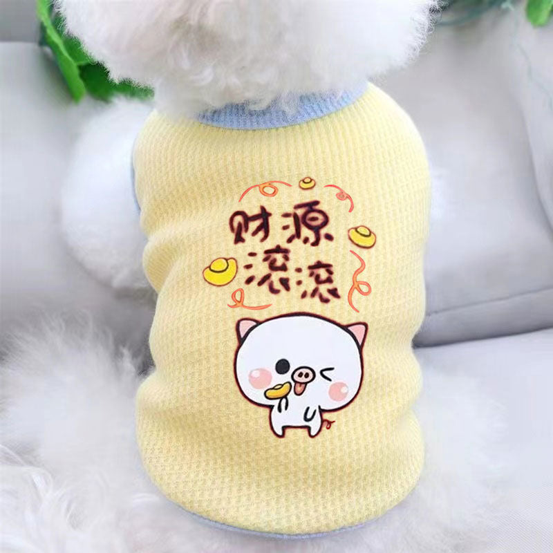 Chaleco estampado para gatos y perros pequeños | GATOKOOL