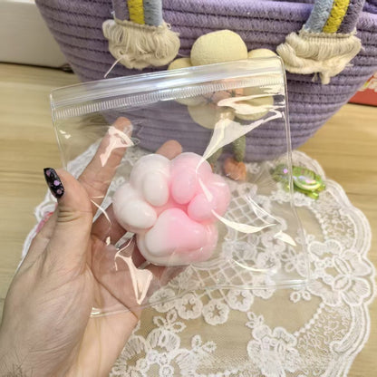 Squishy de gel con forma de patita de gato de 7 o 12 cm | GATOKOOL