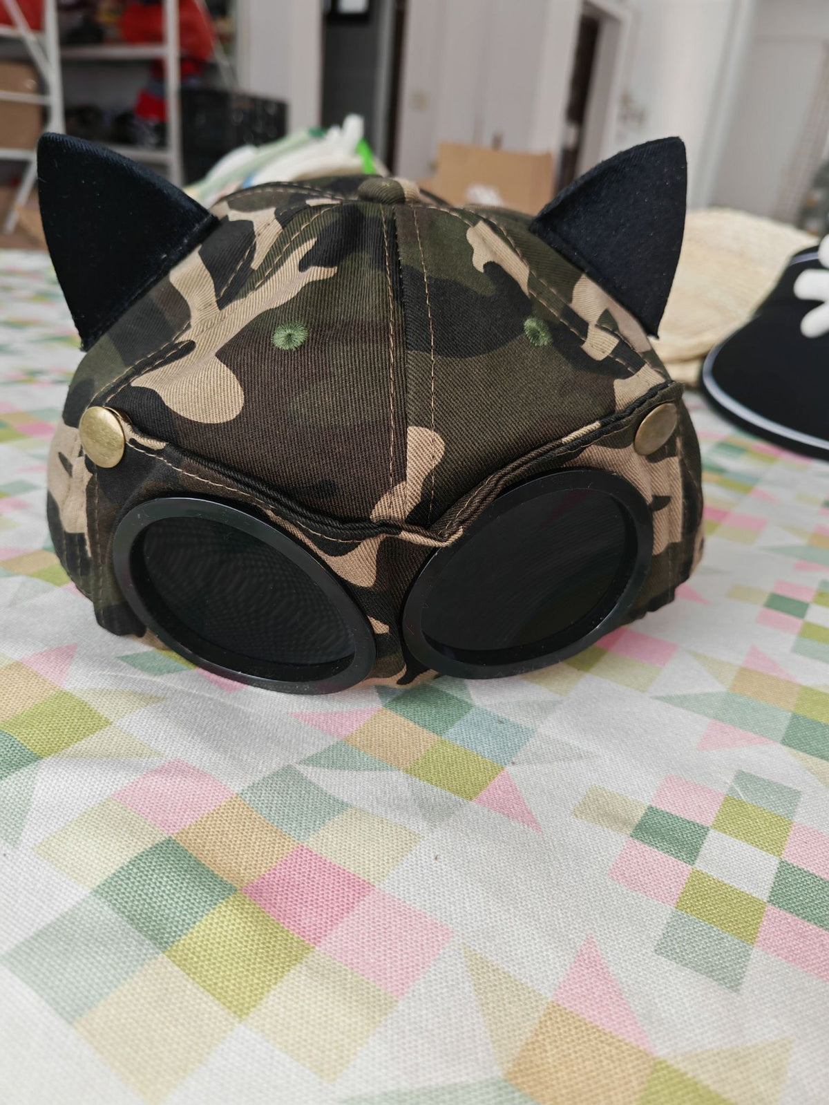 Gorra de aviador con orejas de gato para adultos | GATOKOOL