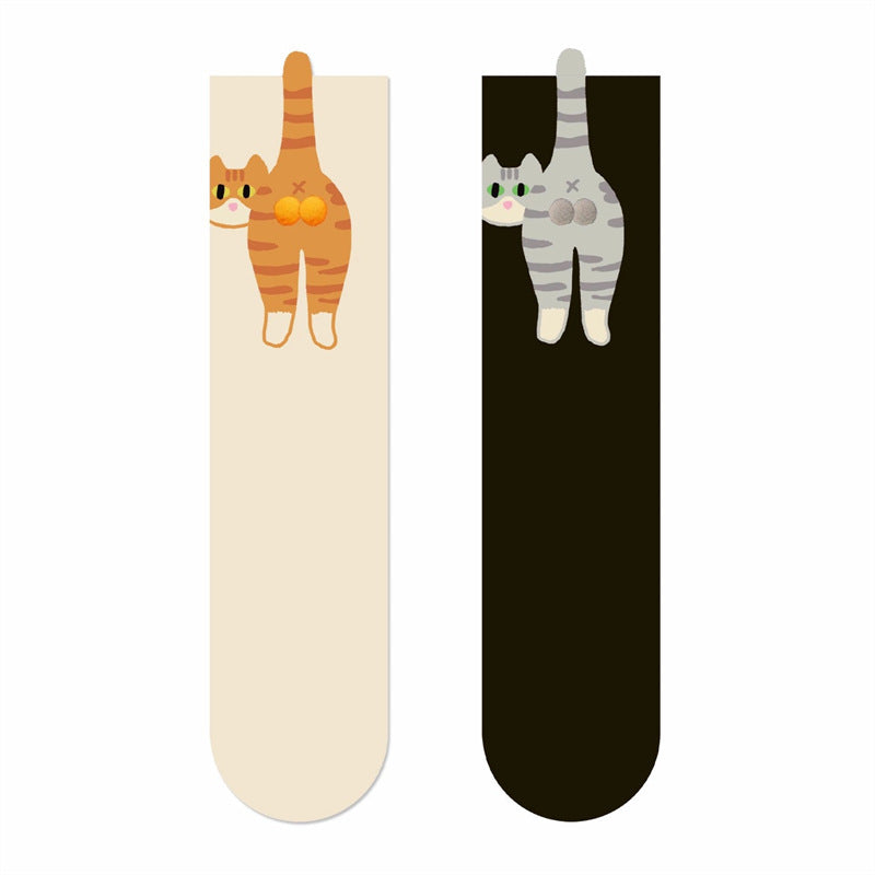 Calcetines con diseño de gato en relieve | GATOKOOL