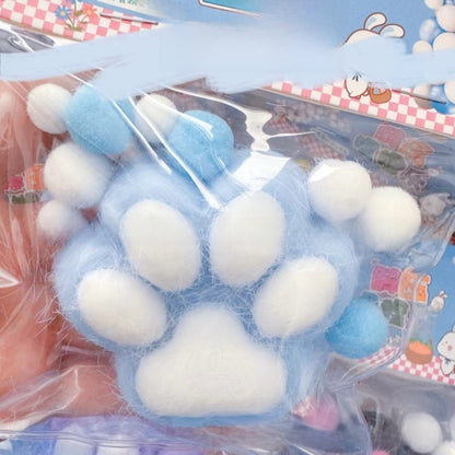 Squishy sensorial de patita de gato transparente | GATOKOOL