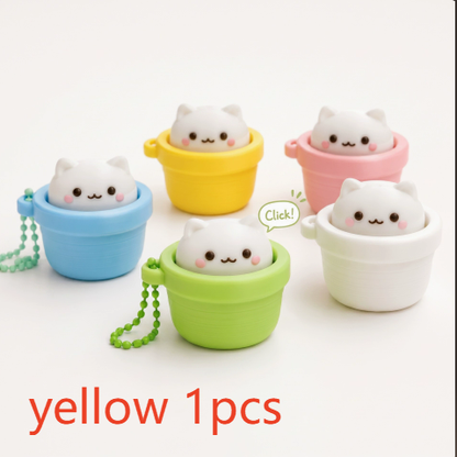 Llavero clicker de gato impreso en 3D | GATOKOOL