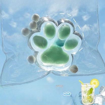 Squishy sensorial de patita de gato transparente | GATOKOOL