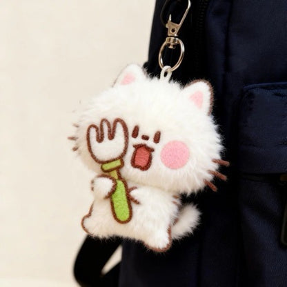 Llavero de gato de peluche con sonido de 10 cm | GATOKOOL