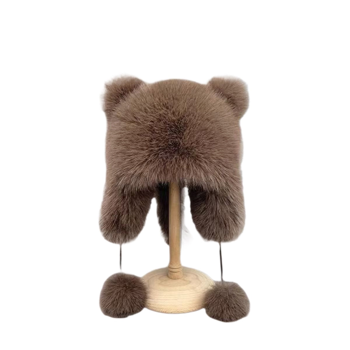 Gorro de pelo sintético con orejas de gato | GATOKOOL