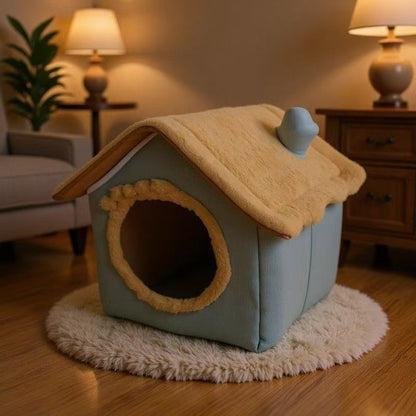 Cama casita para gatos desmontable | GATOKOOL