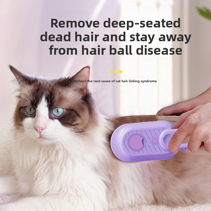 Cepillo para gatos con pulverizador y cabezal giratorio | GATOKOOL