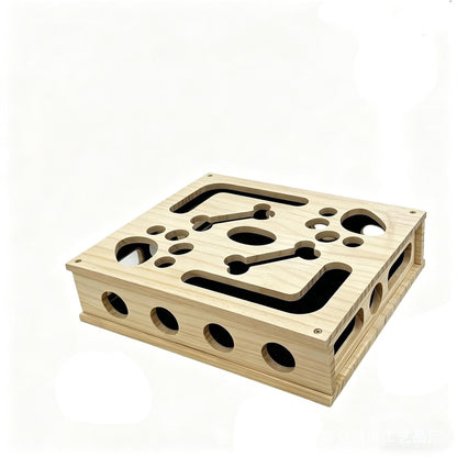 Caja de juegos para gatos de madera | GATOKOOL