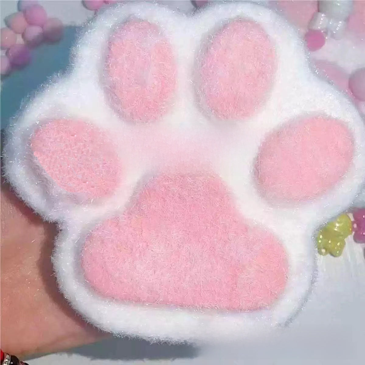 Squishy sensorial de patita de gato transparente | GATOKOOL