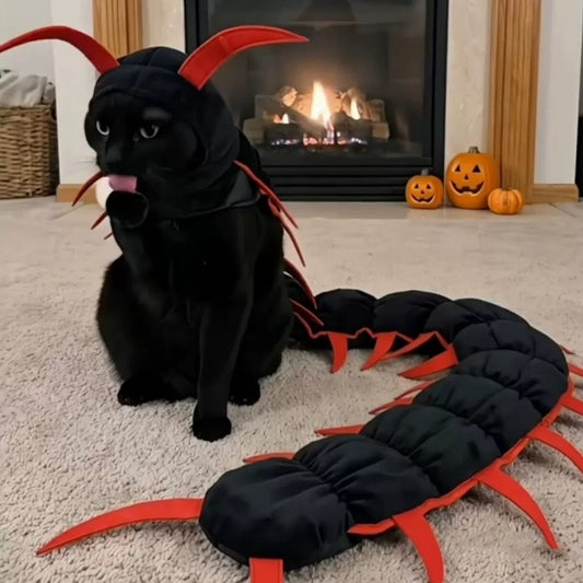 Disfraz de ciempiés para gatos de 90 cm | GATOKOOL