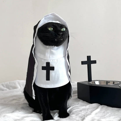 Disfraz de monja para gatos | GATOKOOL