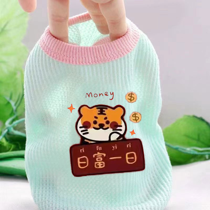 Chaleco estampado para gatos y perros pequeños | GATOKOOL