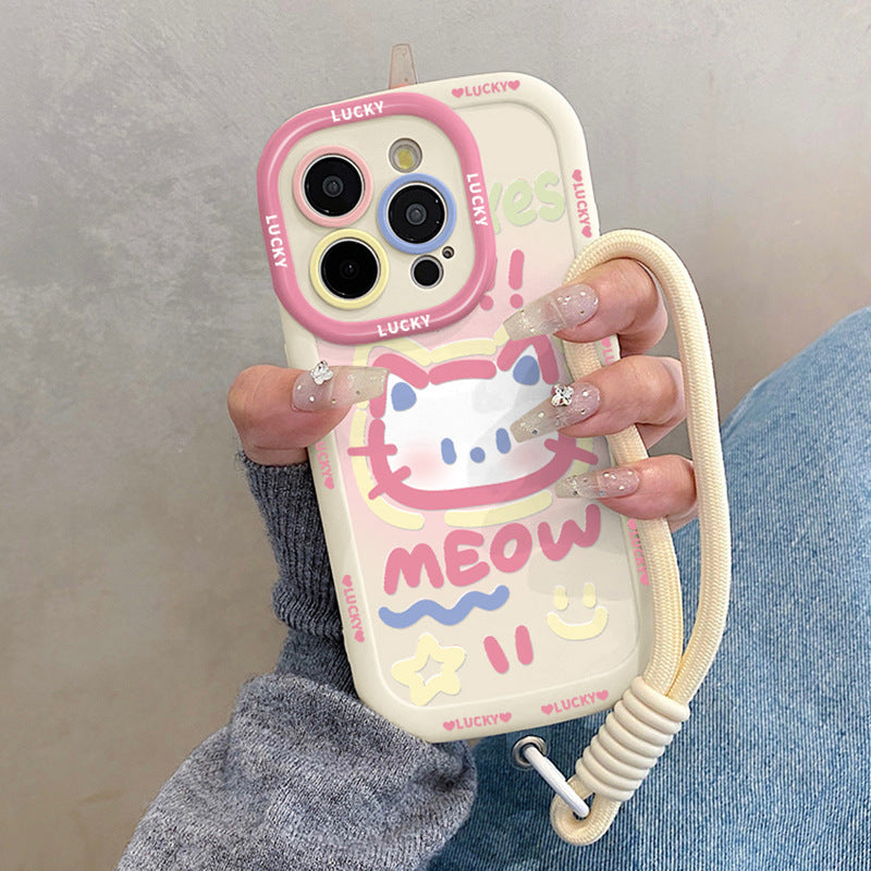 Pink Cat  Mobile Phone Case