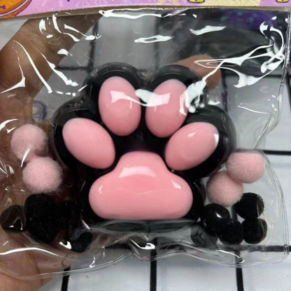 Squishy sensorial de patita de gato transparente | GATOKOOL
