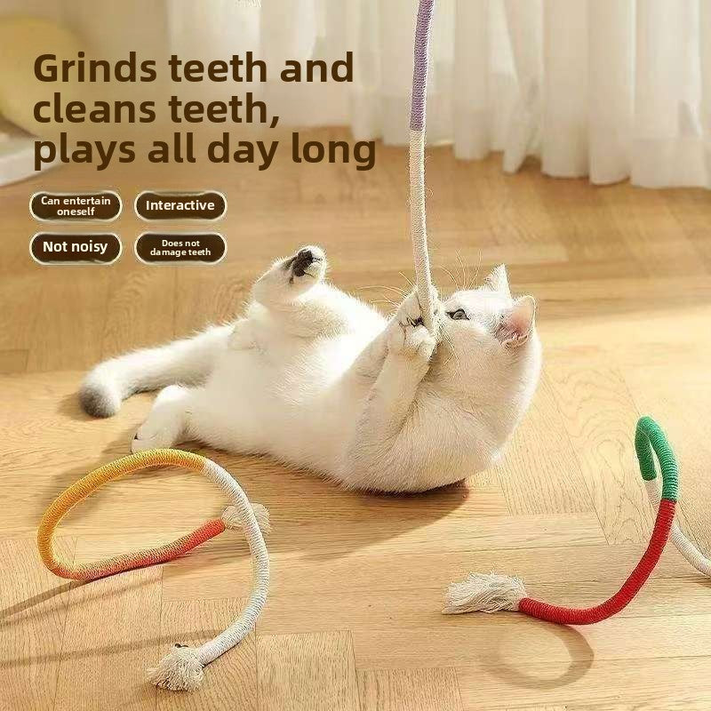 Cuerda de juego para gatos con nudos | GATOKOOL