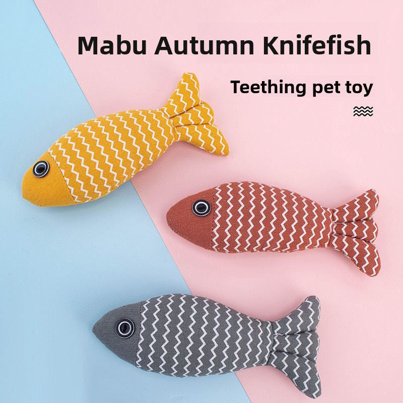 Peces de peluche para gatos con catnip | GATOKOOL