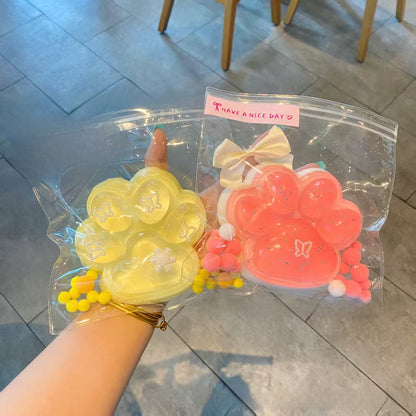 Squishy de gel con forma de patita de gato de 7 o 12 cm | GATOKOOL