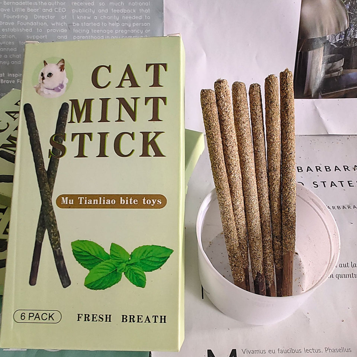 Palitos de silvervine para gatos | GATOKOOL