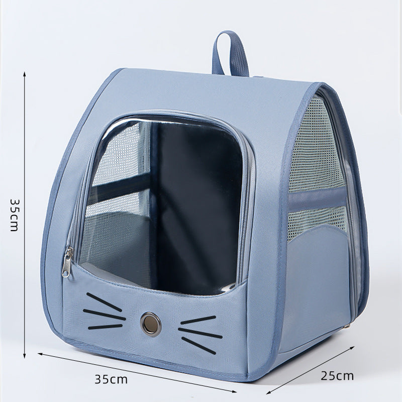 Mochila transportín plegable para gatos de 40 L | GATOKOOL