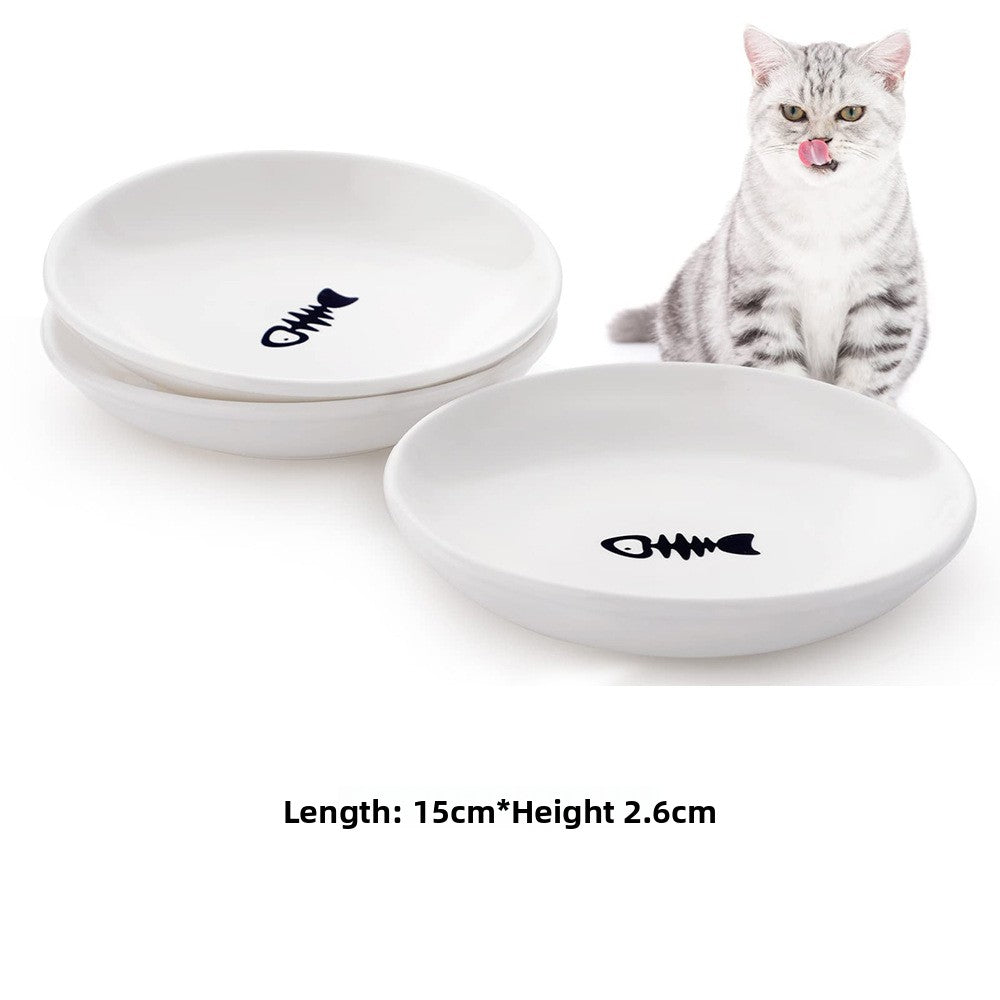 Plato de cerámica para gatos de 15 cm | GATOKOOL