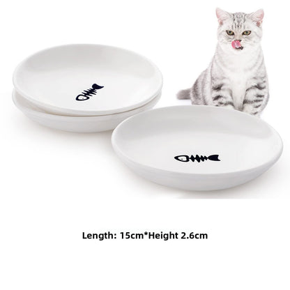 Plato de cerámica para gatos de 15 cm | GATOKOOL