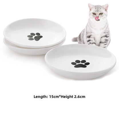 Plato de cerámica para gatos de 15 cm | GATOKOOL