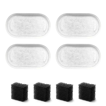 Fuente de agua de acero para gatos de 2,2 L y filtros | GATOKOOL