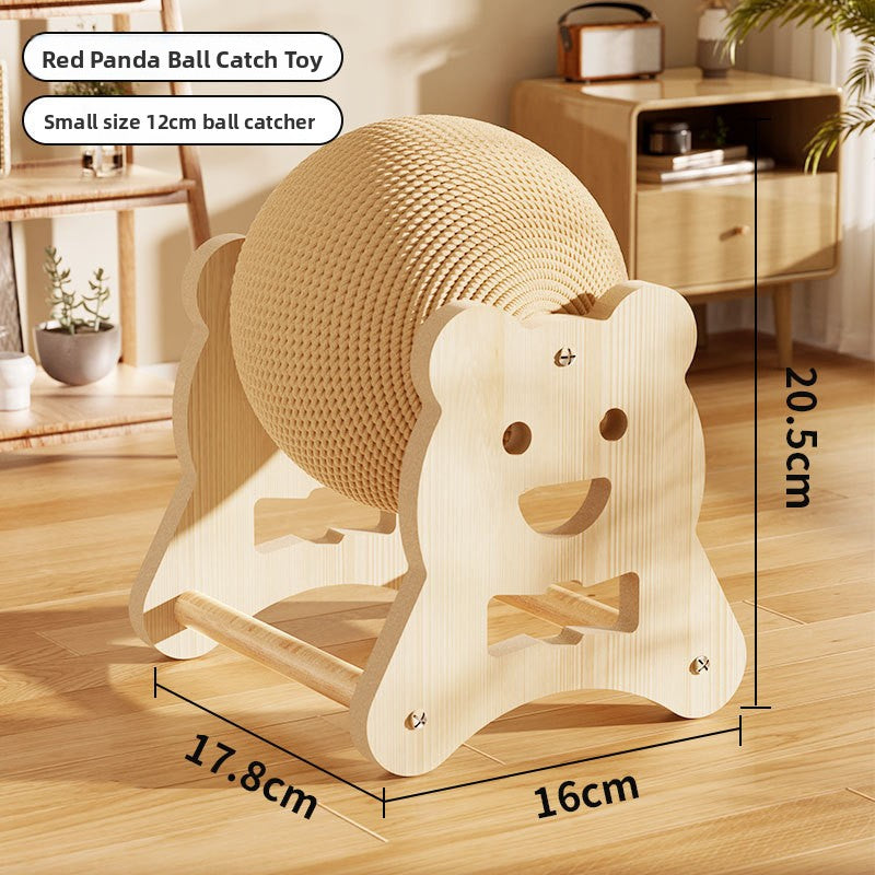 Pelota rascadora de sisal para gatos | GATOKOOL