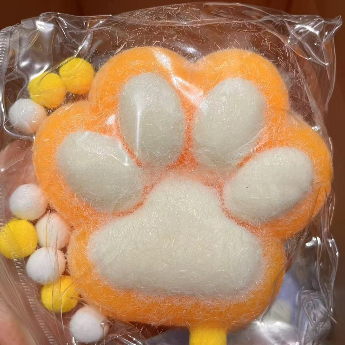 Squishy sensorial de patita de gato transparente | GATOKOOL
