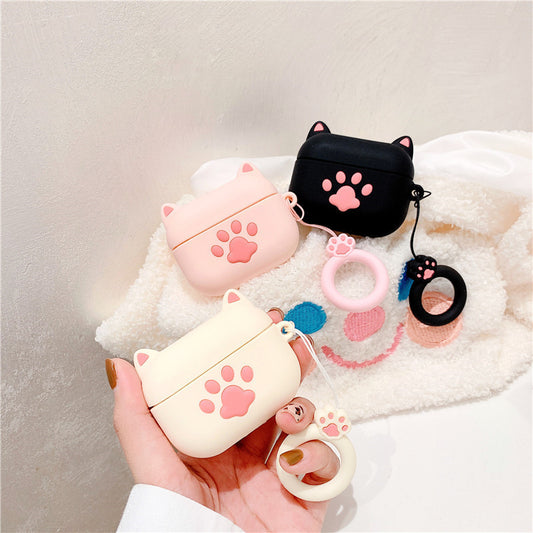 Funda de silicona para AirPods con patita de gato | GATOKOOL