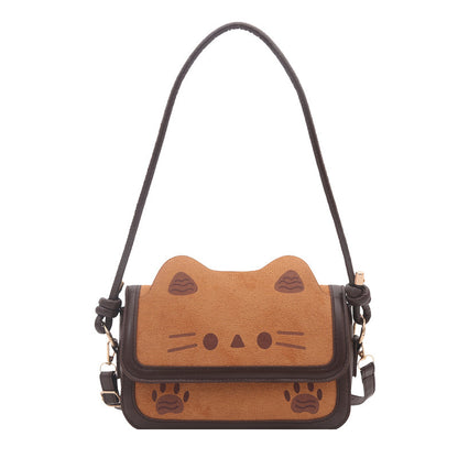Bolso bandolera con diseño de gato tostada | GATOKOOL