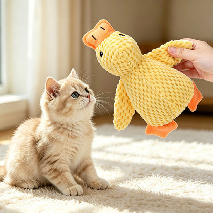 Juguetes de peluche para gatos: pato, pájaro y ratón | GATOKOOL