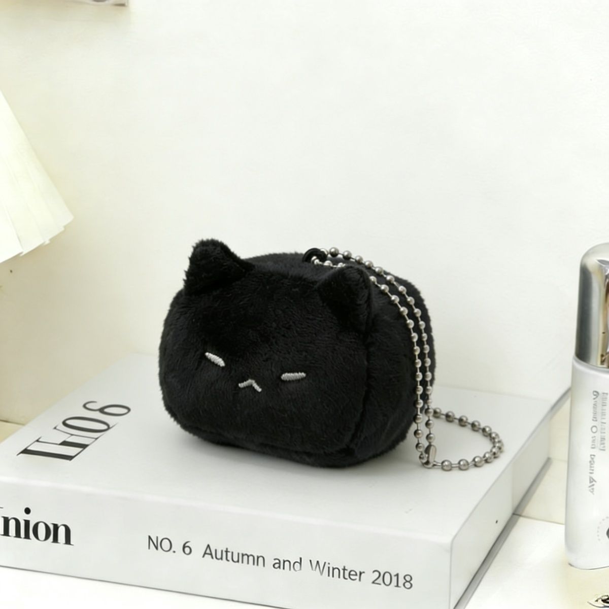 Colgante de gato de peluche de 10 cm | GATOKOOL