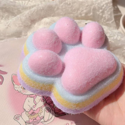 Squishy de gel con forma de patita de gato de 7 o 12 cm | GATOKOOL