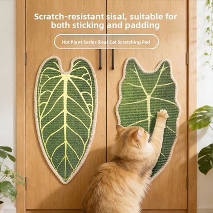 Rascador de sisal para gatos con diseño de plantas | GATOKOOL
