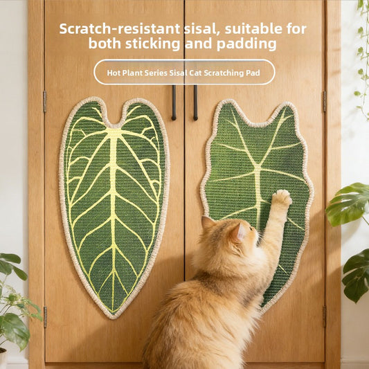 Rascador de sisal para gatos con diseño de plantas | GATOKOOL