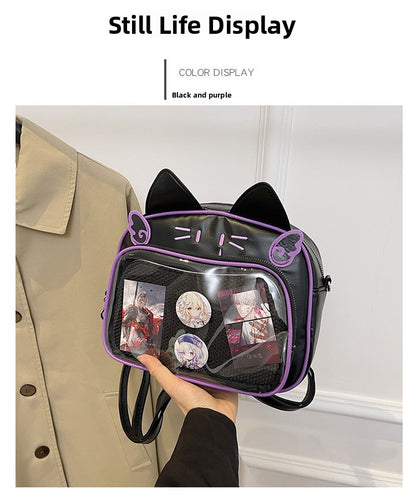 Bolso bandolera de gato mecánico estilo Y2K | GATOKOOL
