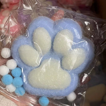 Squishy sensorial de patita de gato transparente | GATOKOOL