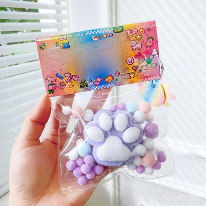Squishy de gel con forma de patita de gato de 7 o 12 cm | GATOKOOL