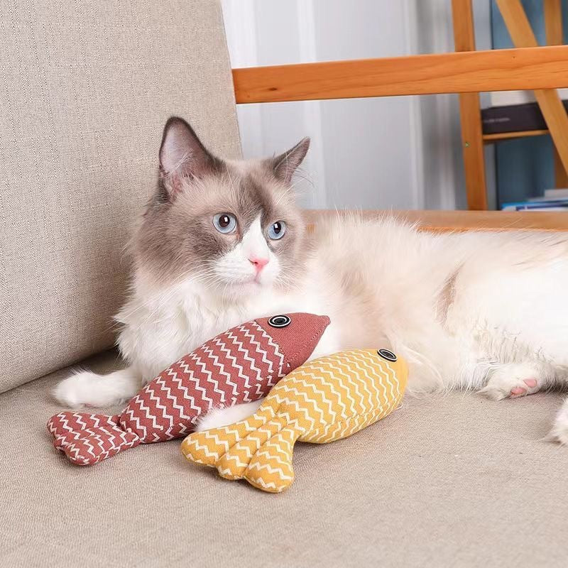 Peces de peluche para gatos con catnip | GATOKOOL