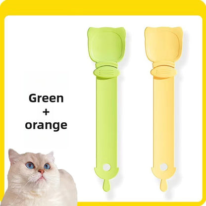 Dispensador manual de snacks cremosos para gatos | GATOKOOL