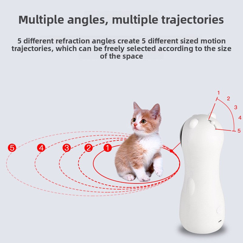 Juguete láser automático para gatos con cinco ángulos | GATOKOOL