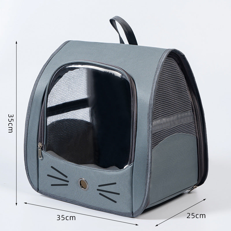 Mochila transportín plegable para gatos de 40 L | GATOKOOL