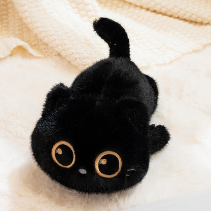 Gato de peluche tumbado de 22 cm | GATOKOOL