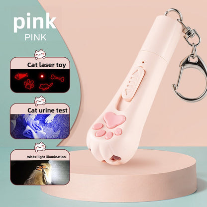 Puntero láser recargable para gatos con patrones | GATOKOOL