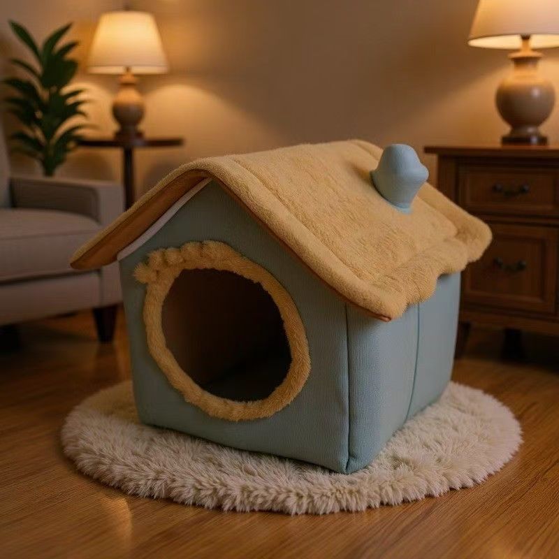Cama casita para gatos desmontable | GATOKOOL