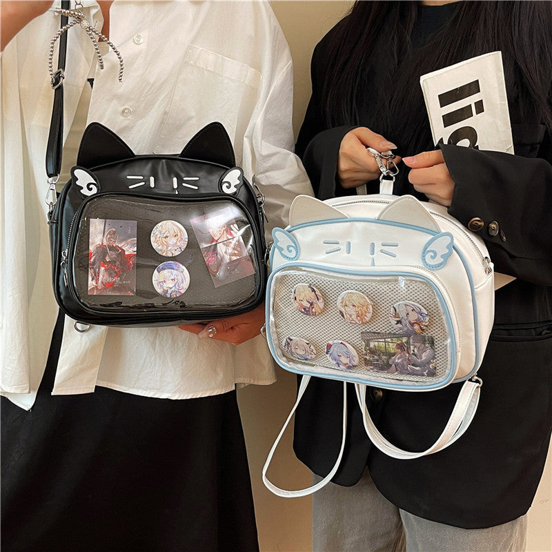 Bolso bandolera de gato mecánico estilo Y2K | GATOKOOL