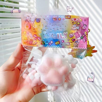 Squishy de gel con forma de patita de gato de 7 o 12 cm | GATOKOOL