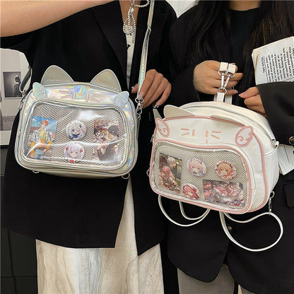 Bolso bandolera de gato mecánico estilo Y2K | GATOKOOL